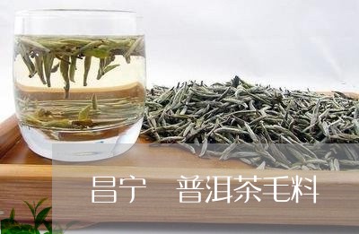 昌宁 普洱茶毛料/2023041068501